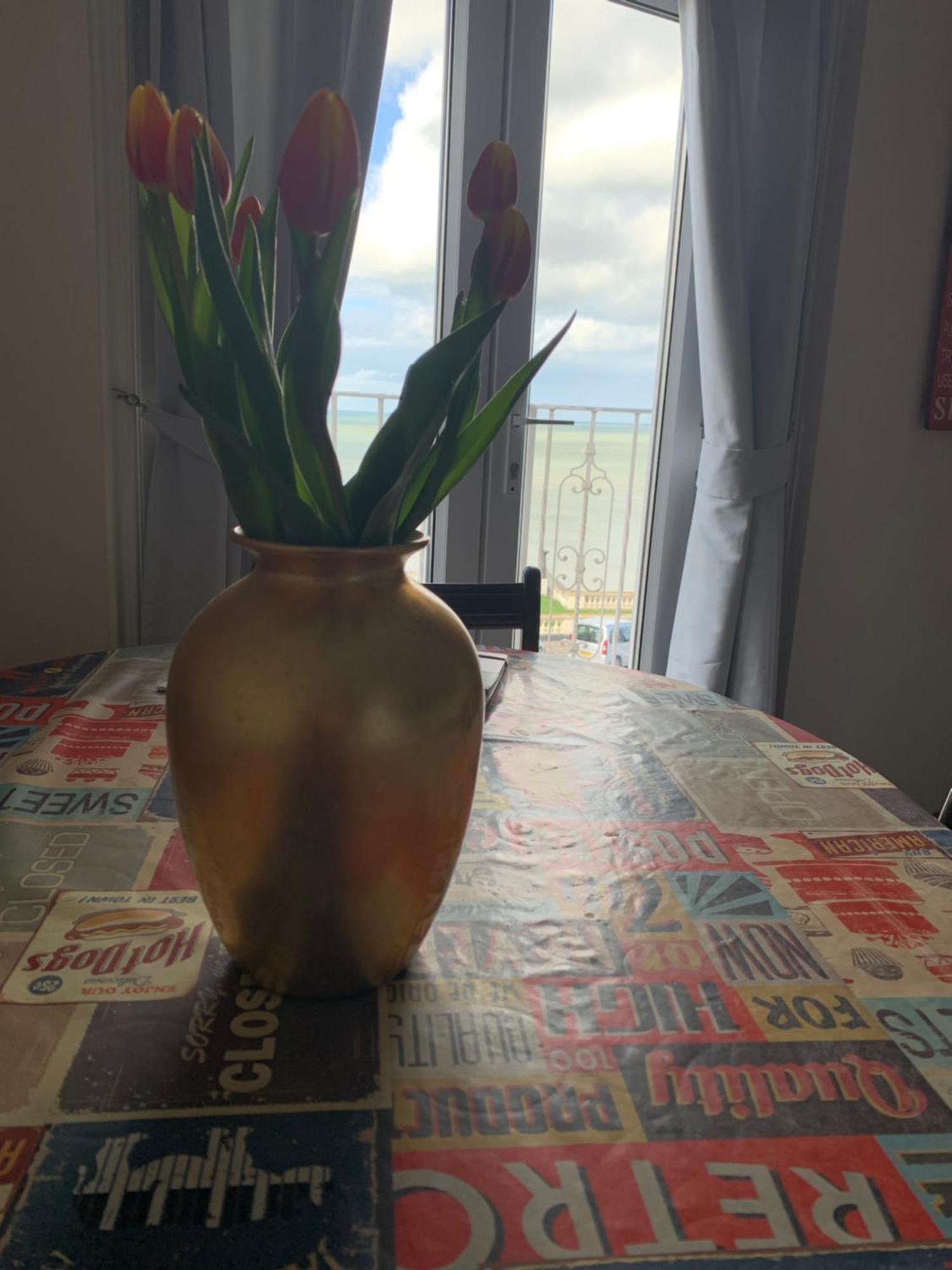 Flat, Amazing Balcony Sea View, Bike Store, With Sun Deck 马盖特 外观 照片